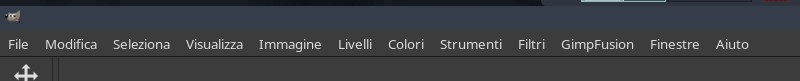 Il menu GimpFusion